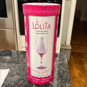 NEW Lolita My Beautiful Bridesmaid Wine Glass